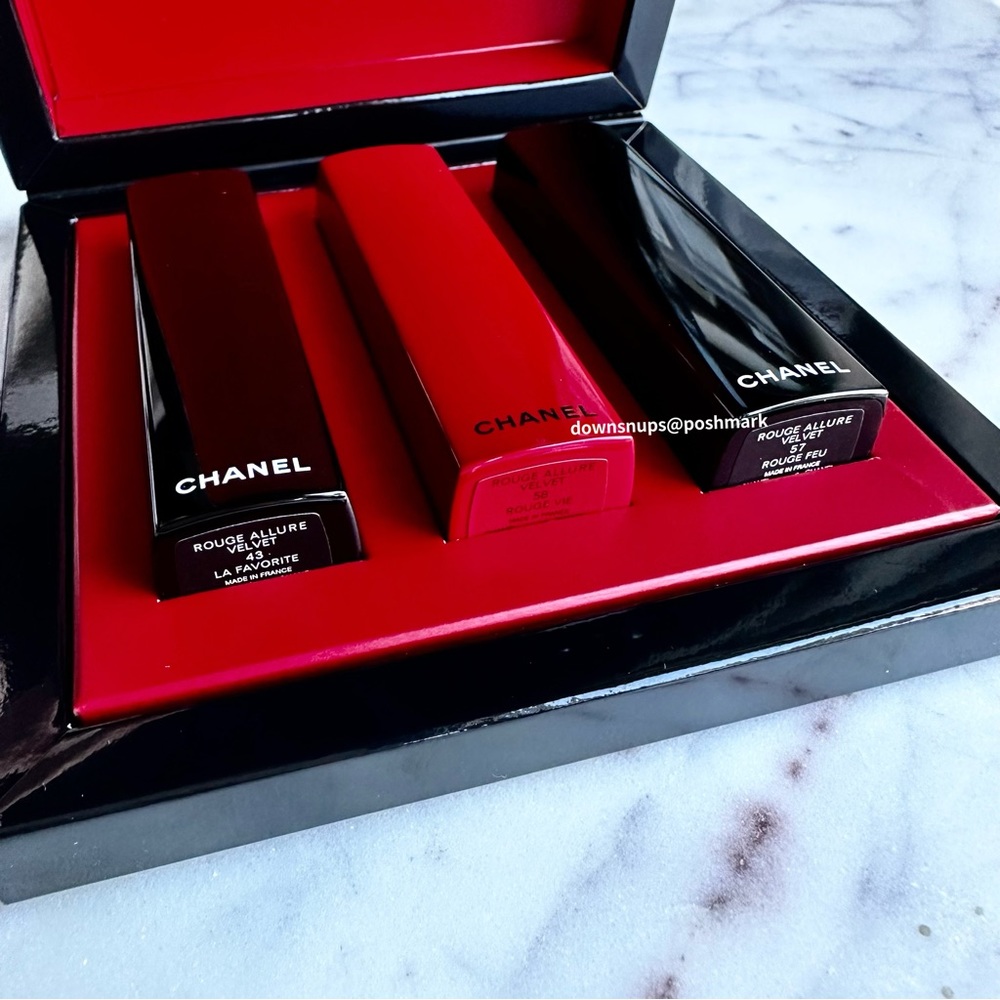 Chanel Limited Edition Luminous Matte Lip Colour Trio Set - Picture 5 of 7